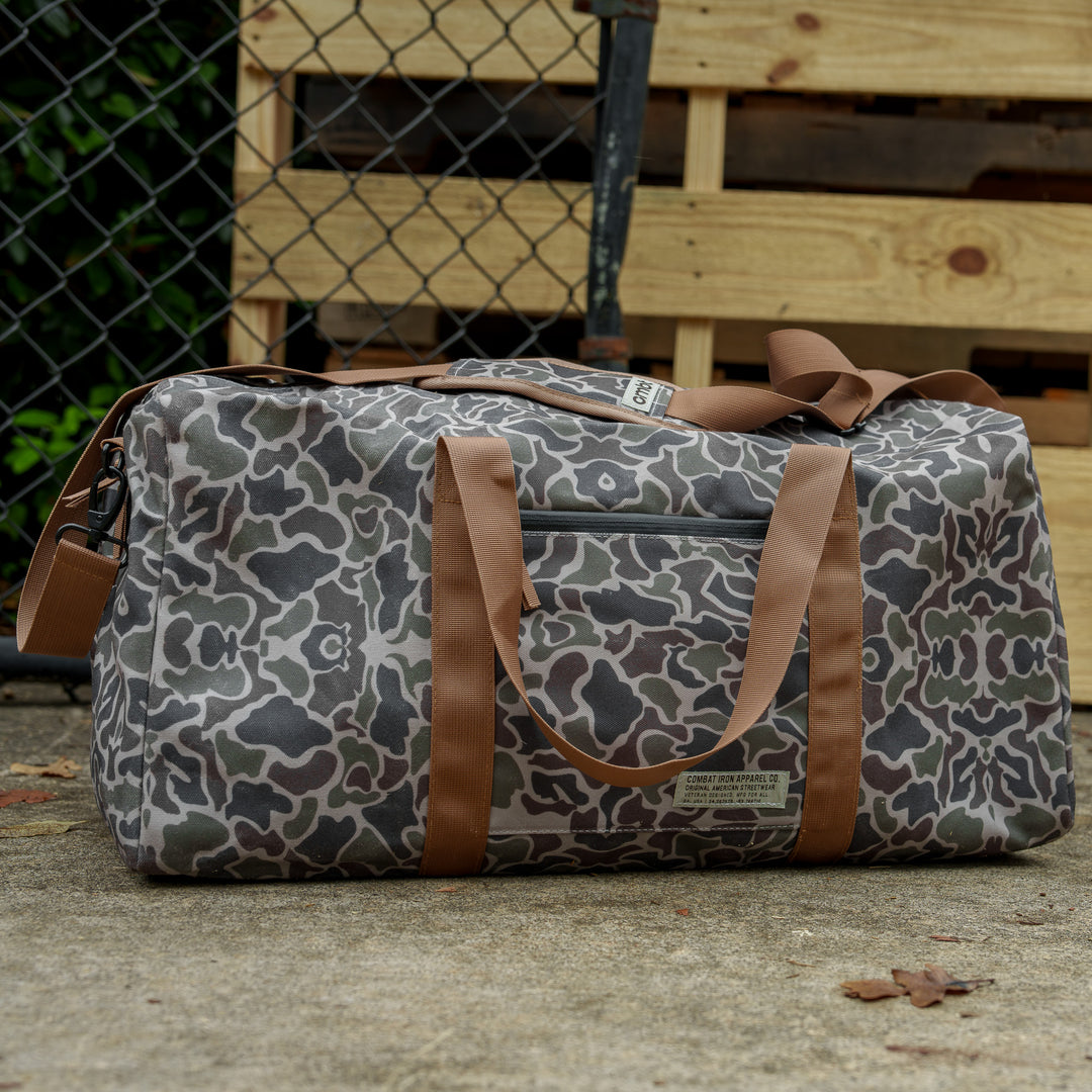 Large Waxed Waterproof Duffle Bag