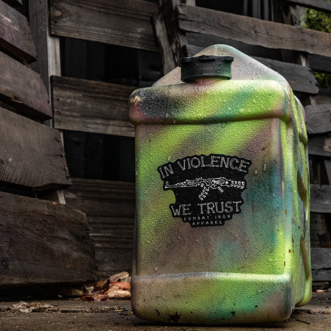 In Violence We Trust AK Decal