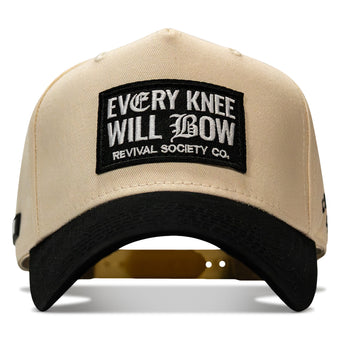 Every Knee Will Bow Patch 5-Panel Workhorse Snapback Hat
