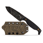 FDE TOPO BLACK DROP-POINT