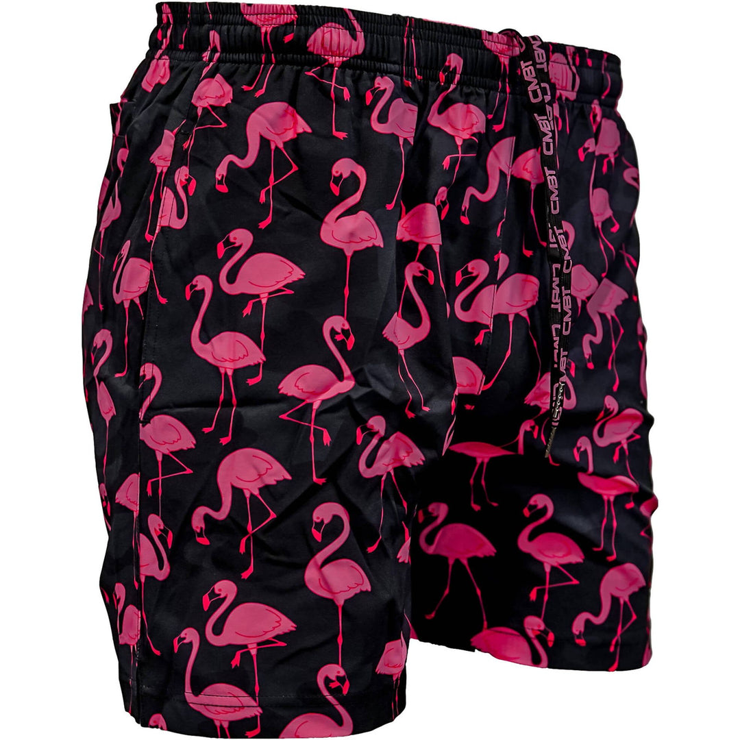 Constantly Varied Flamingo Crop Leggings Size Medium
