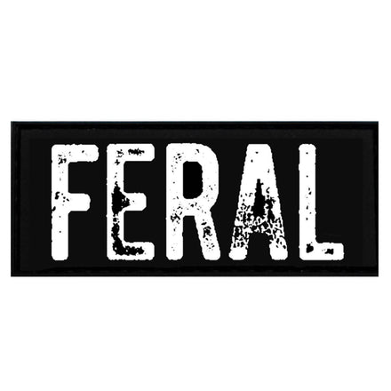 Feral PVC Patch - Combat Iron Apparel Co.