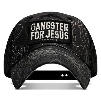 Gangster For Jesus Patch Tactical Ripstop Mesh Snapback Hat