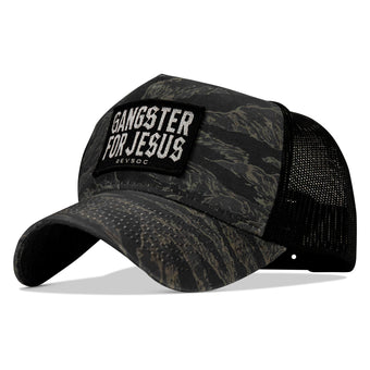 Gangster For Jesus Patch Five Panel Breacher Snapback Hat