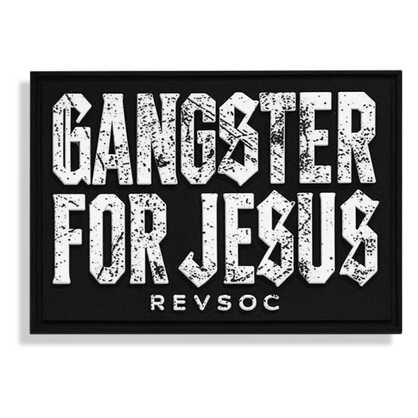 Gangster For Jesus PVC Patch
