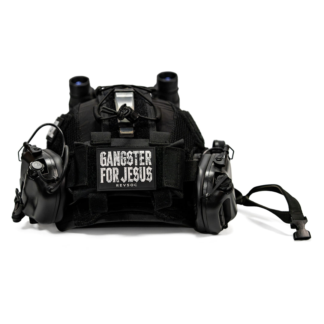 Gangster For Jesus PVC Patch