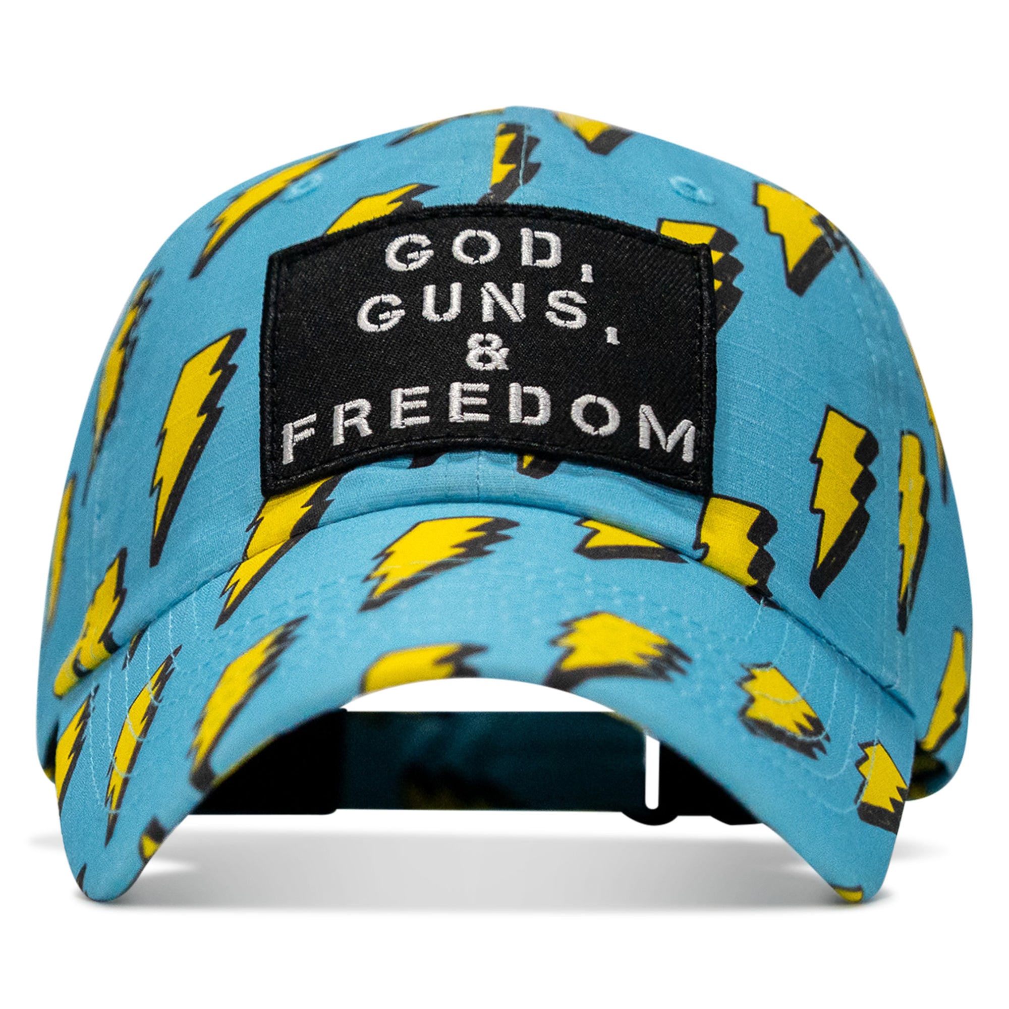 God, Guns & Freedom Patch Tactical Ripstop Hat | Combat Iron Apparel