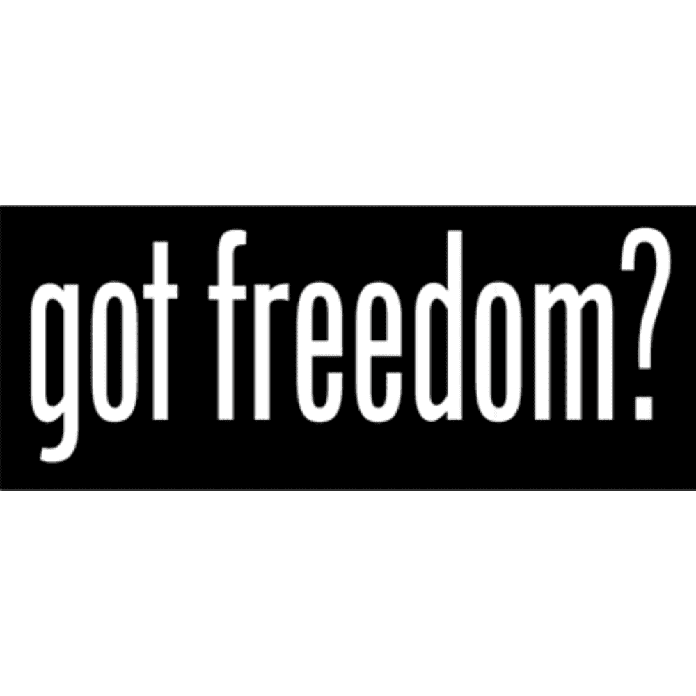 GOT FREEDOM? PVC Patch