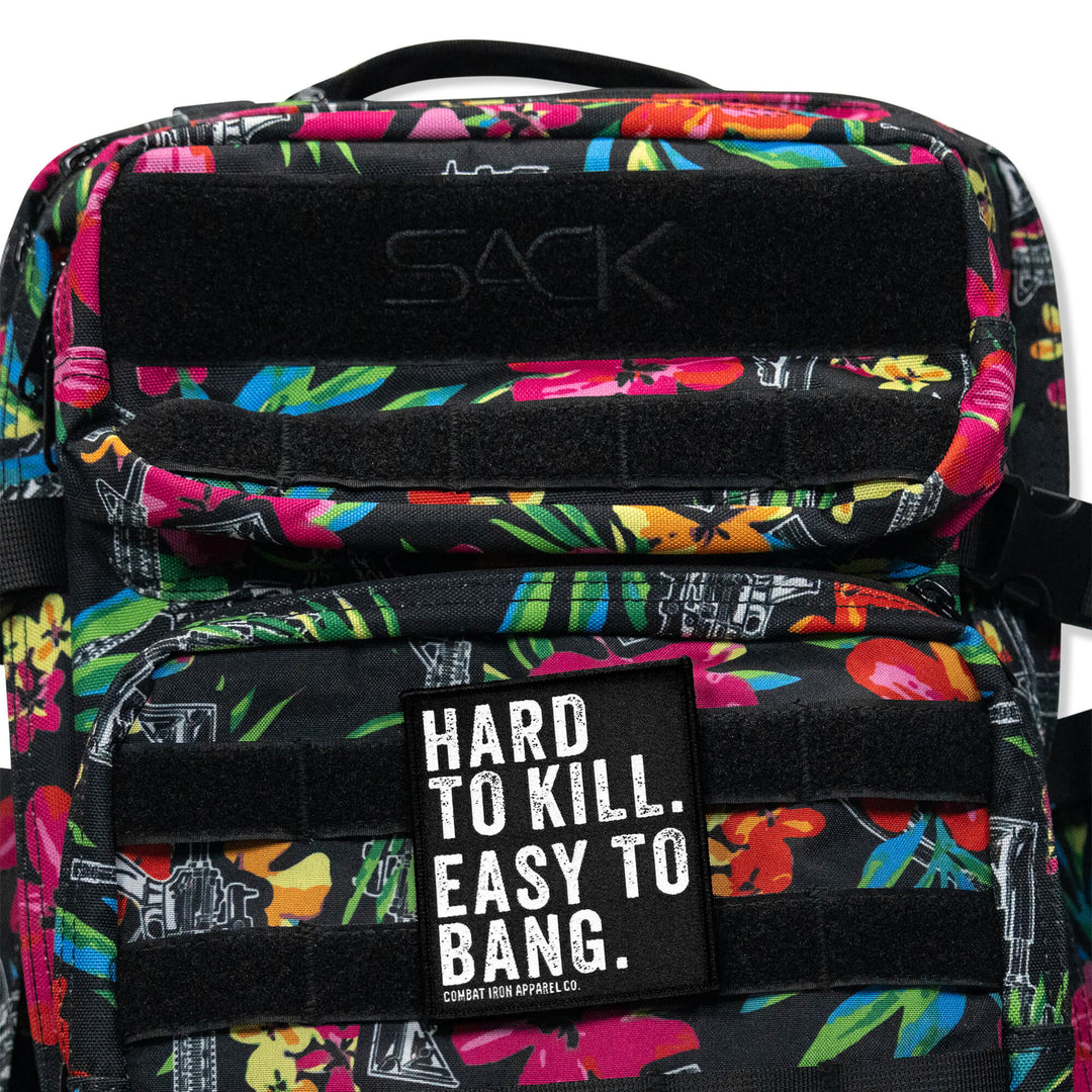 Hard To Kill. Easy To Bang. Velcro Patch - Combat Iron Apparel Co.