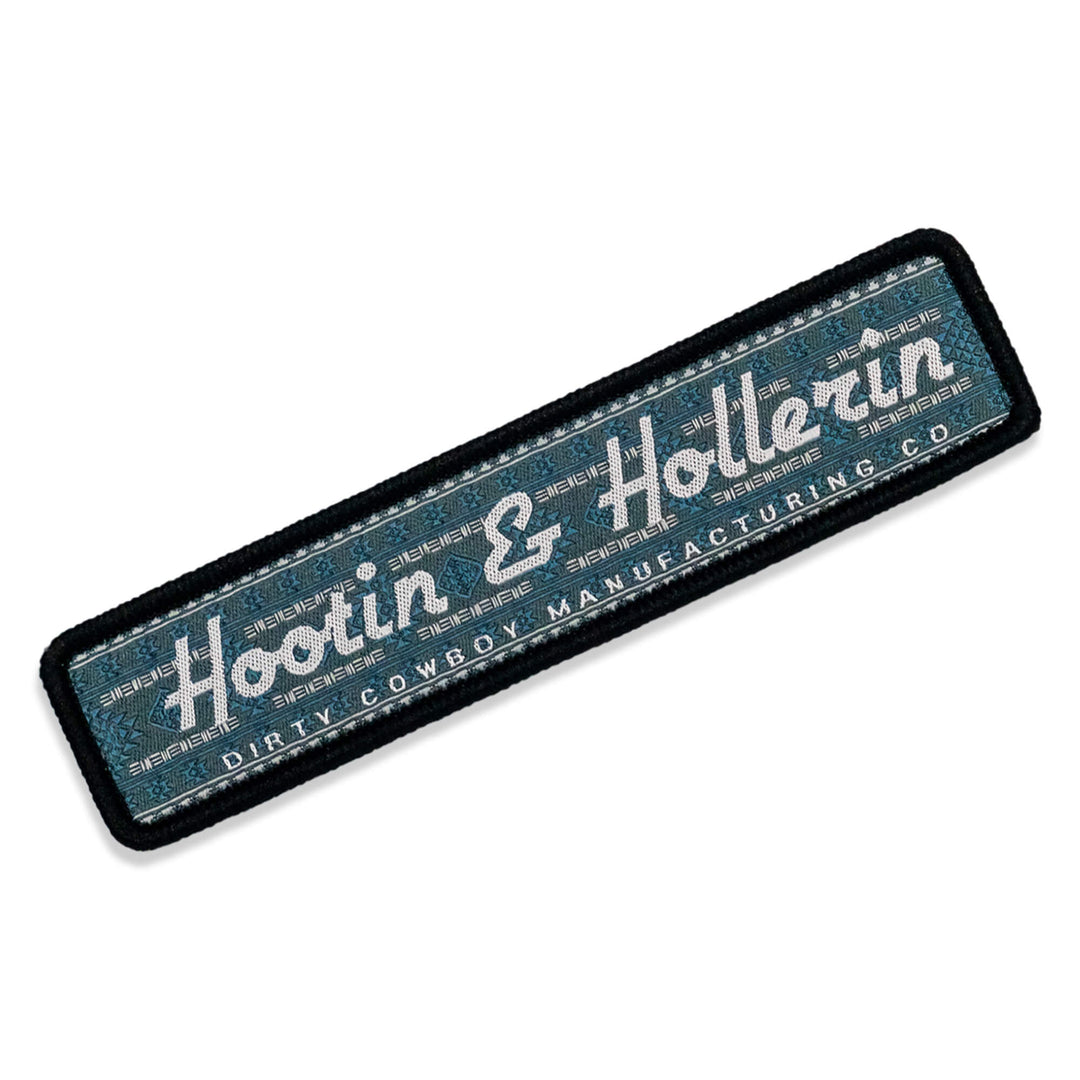 Hootin & Hollerin Velcro Patch - DIRTY COWBOY MFG