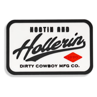Hootin' & Hollerin' PVC Velcro Patch
