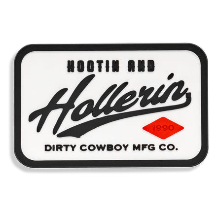 Hootin' & Hollerin' PVC Velcro Patch