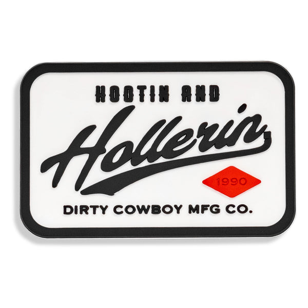 Hootin' & Hollerin' PVC Velcro Patch