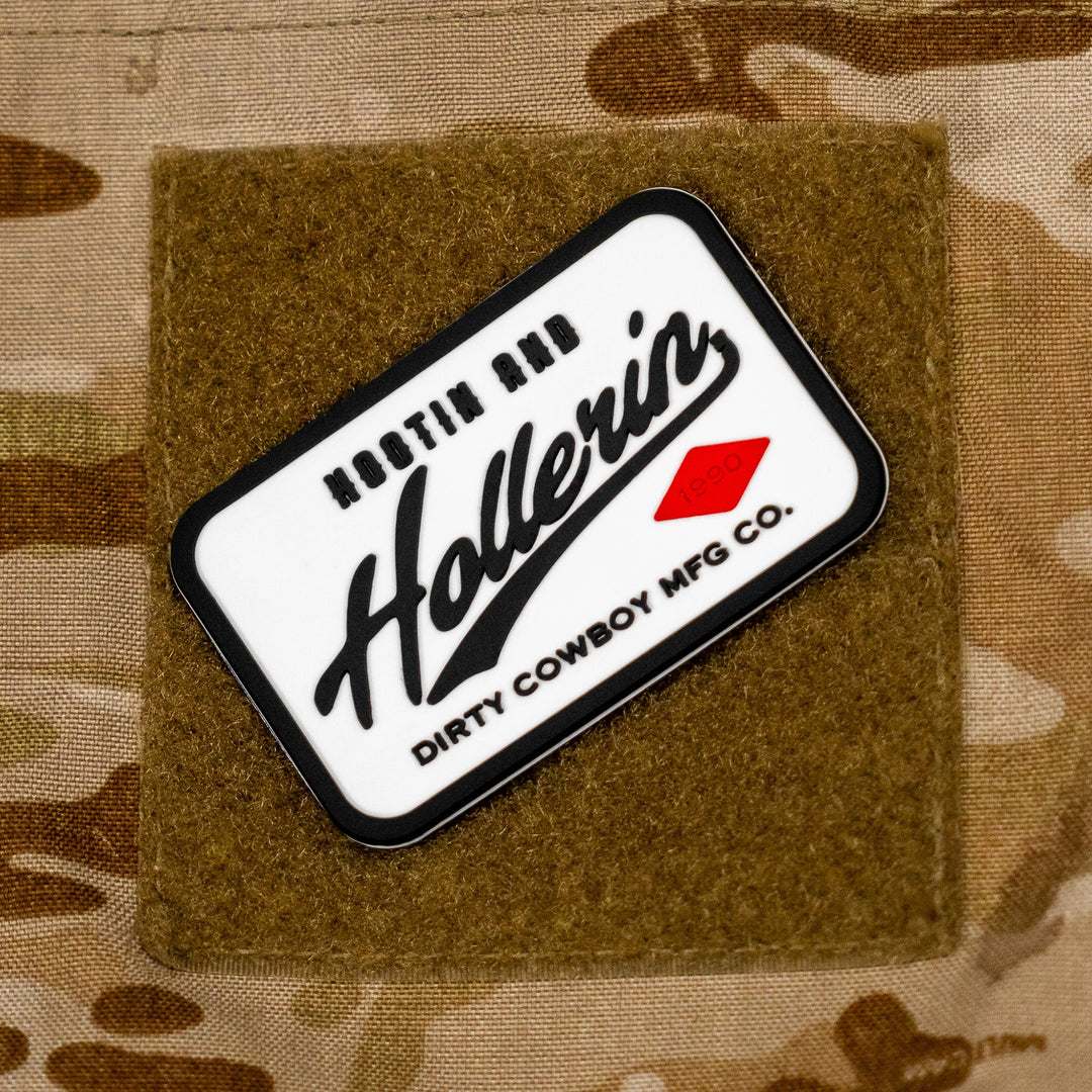 Hootin' & Hollerin' PVC Velcro Patch