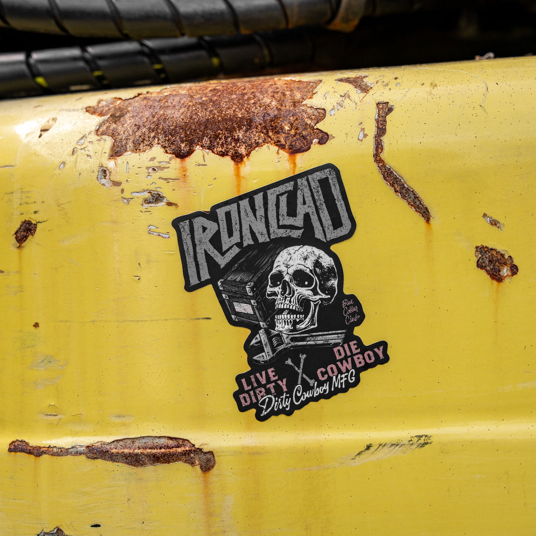 Ironclad Decal Sticker - DIRTY COWBOY MFG