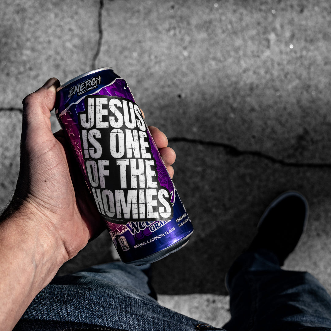 Jesus is one of the Homies Decal
