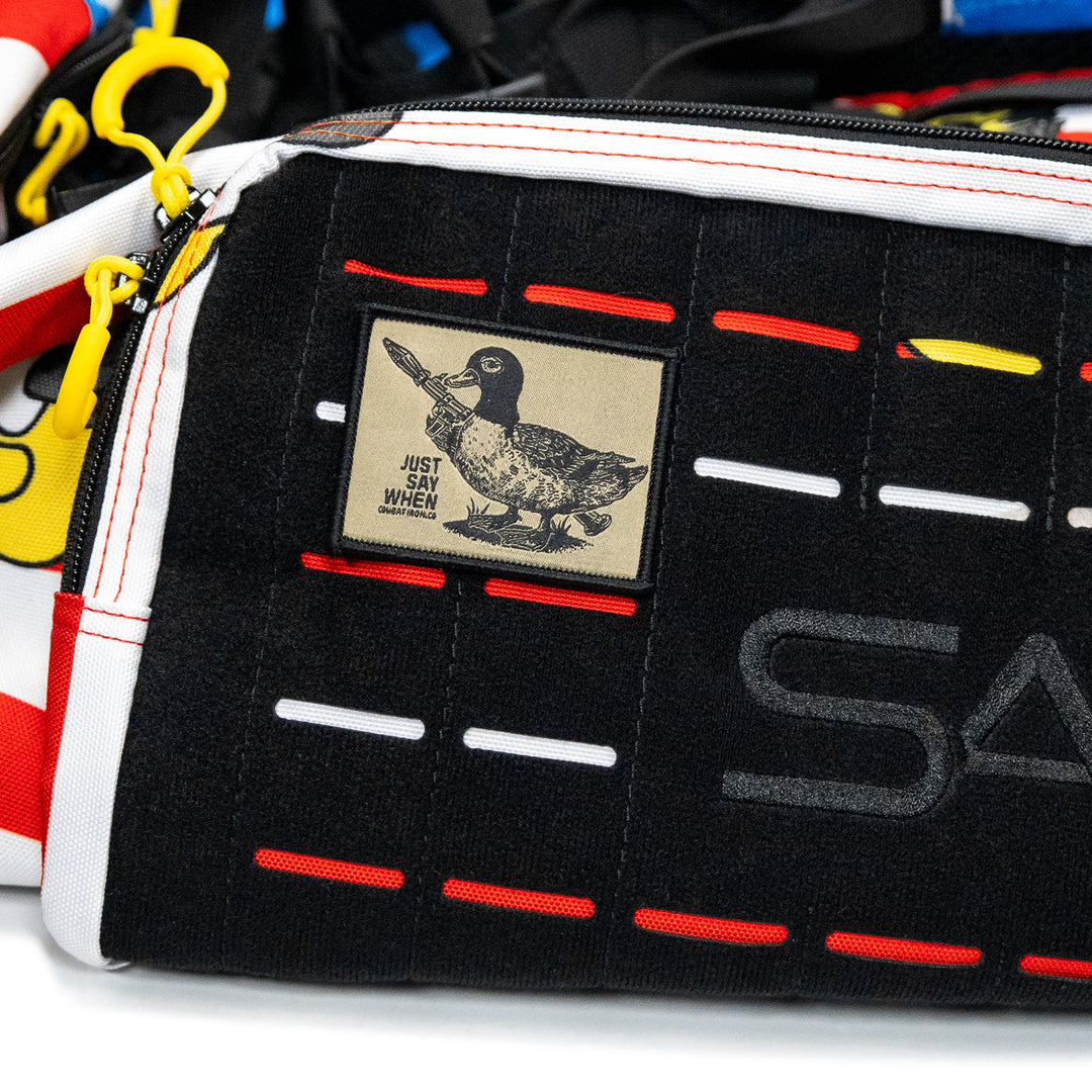 Just Say When Small Velcro Patch