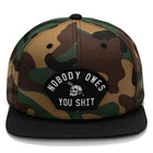 BLACK / WOODLAND BDU CAMO