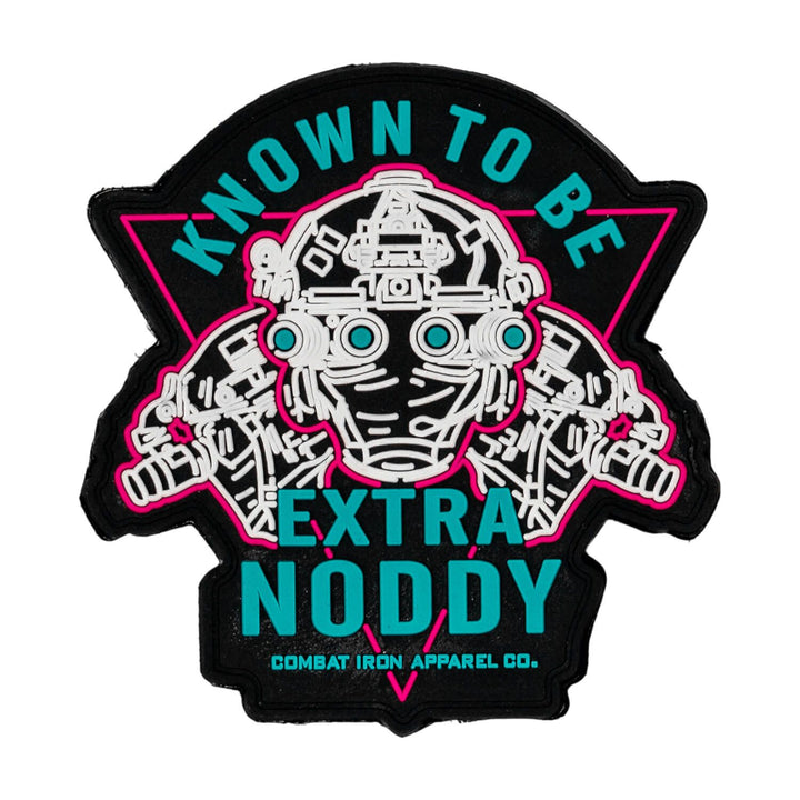 KNOWN TO BE EXTRA NODDY Night Vision PVC Patch