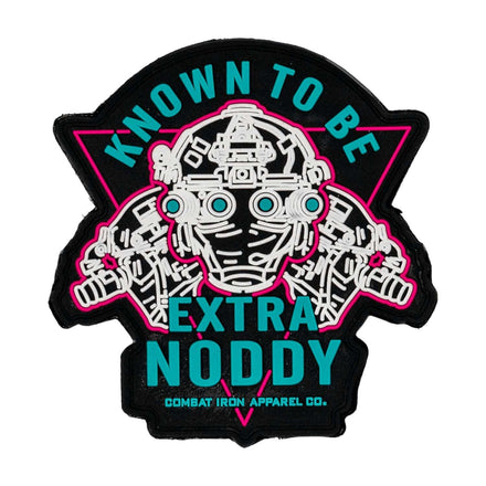 KNOWN TO BE EXTRA NODDY Night Vision PVC Patch - Combat Iron Apparel Co.