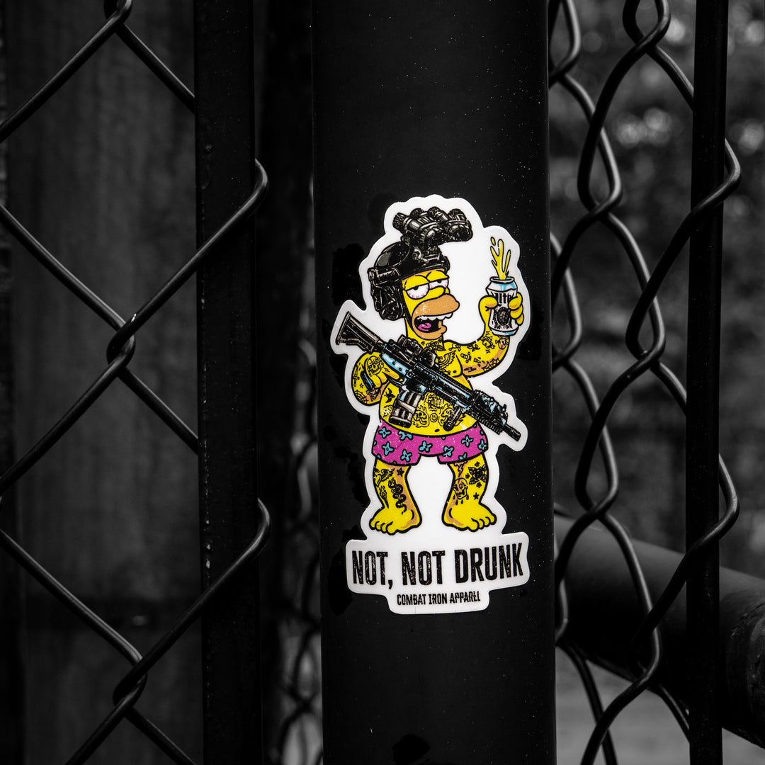 Not, Not Drunk Decal