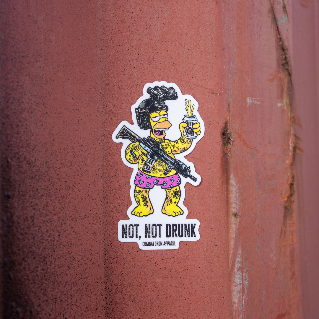 Not, Not Drunk Decal