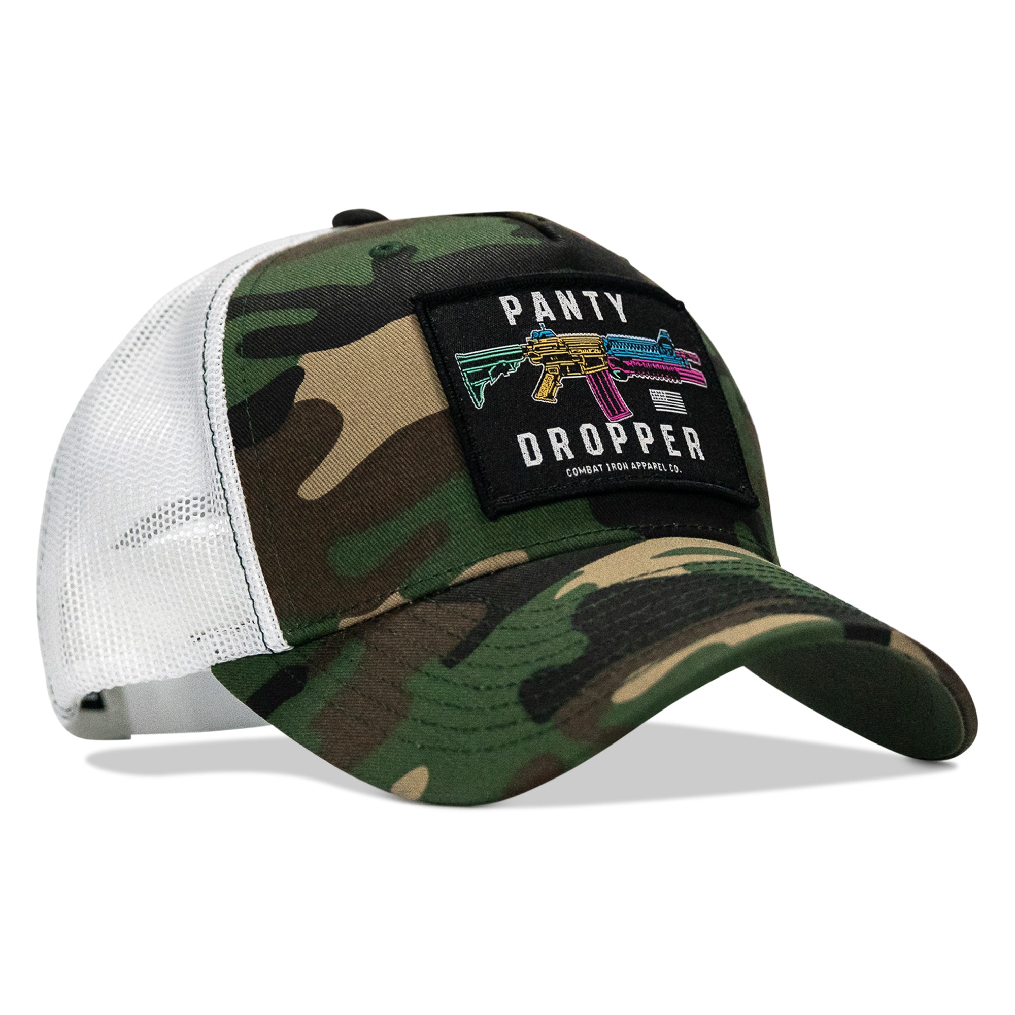Panty Dropper Mid-Profile Mesh Snapback | Combat Iron Apparel Co.