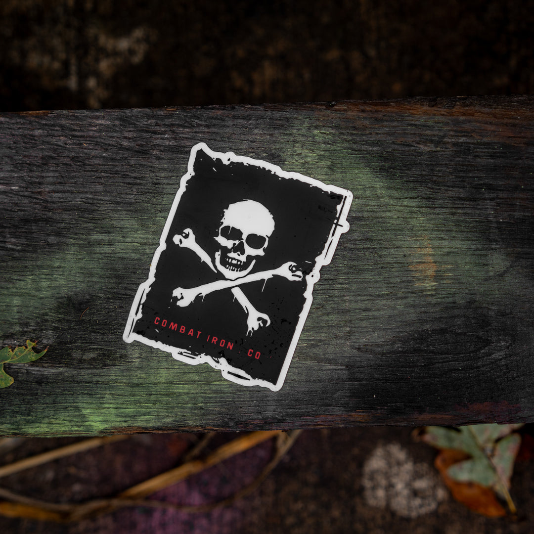 Pirate Skull Decal