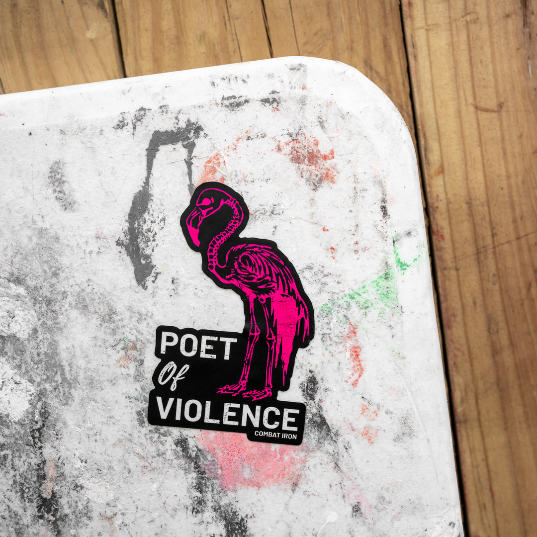 Poet Of Violence Decal