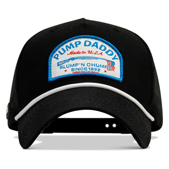 Pump Daddy Slump'n Chumps USA Patch Classic 5 Panel Ripstop Rope Snapback Hat