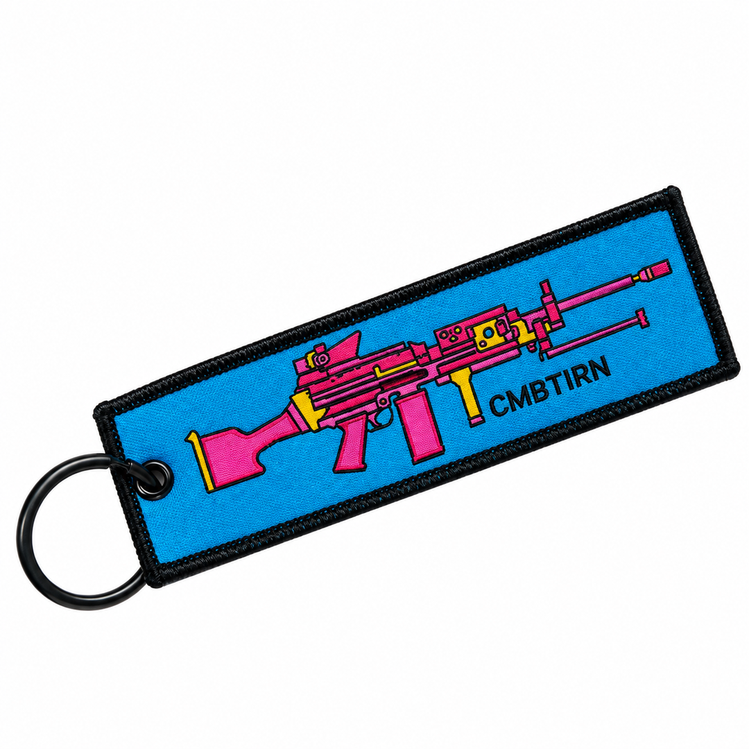 Fkn Send It Flight Tag Keychain