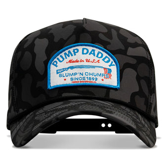 Pump Daddy Slump'n Chumps USA Patch 5 Pannel Rope Snapback Hat