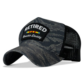 Retired Hoochie Daddy Veteran Patch Five Panel Breacher Snapback Hat
