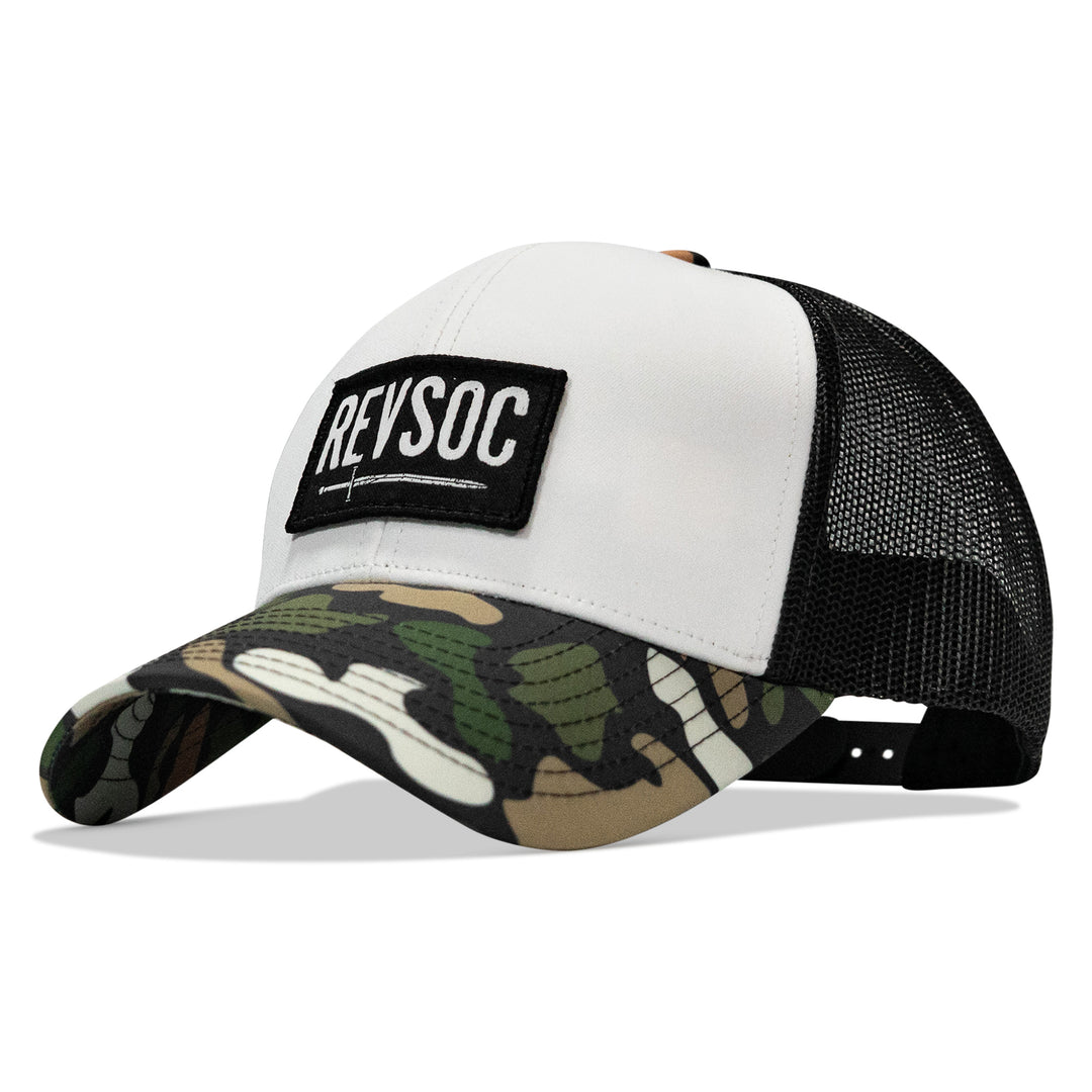 REVSOC Classic Patch Snapback Hat