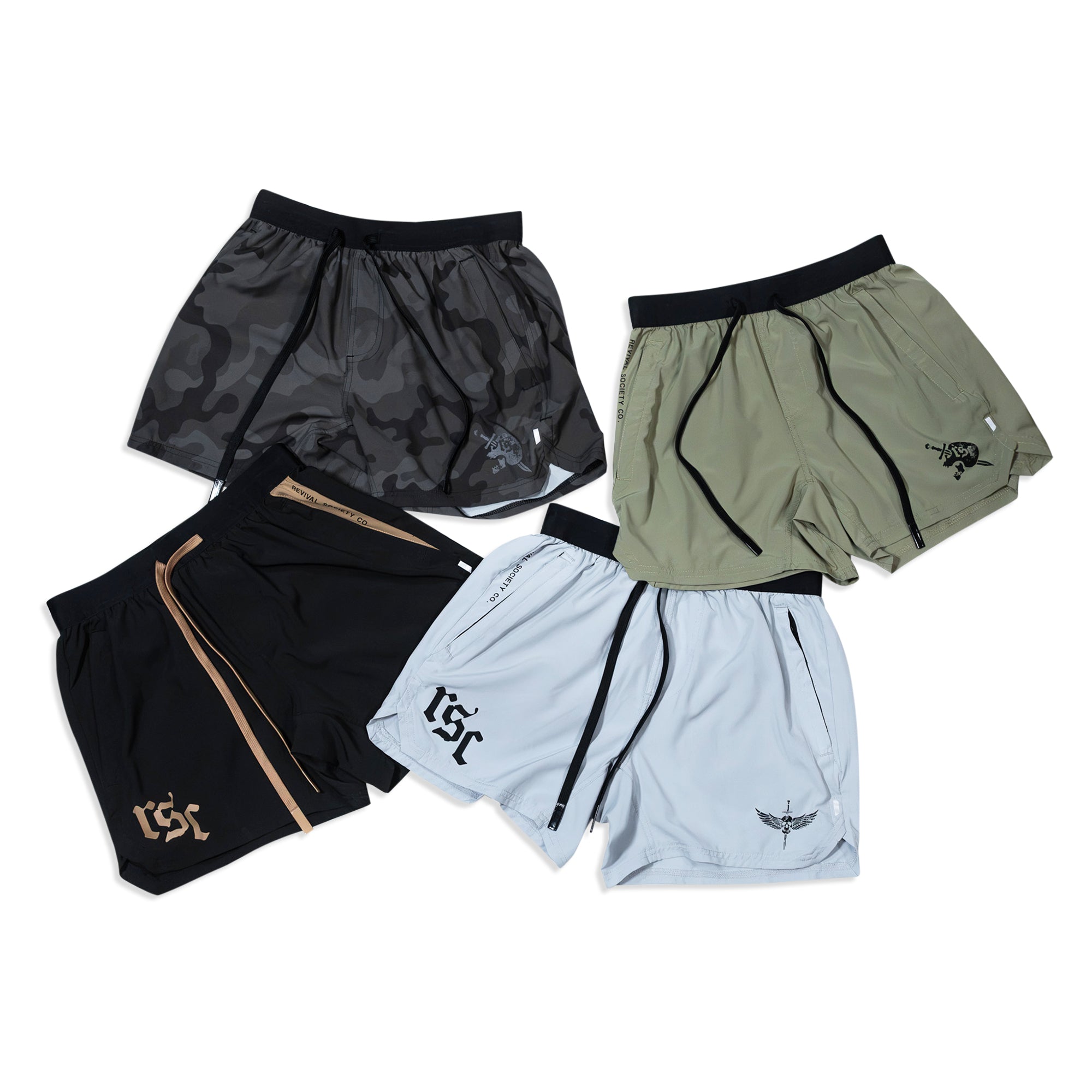Axiom Men's Unlined Technical Training Shorts | Combat Iron