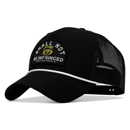 Shall Not Be Infringed Patch Rope Snapback Hat - Combat Iron Apparel Co.