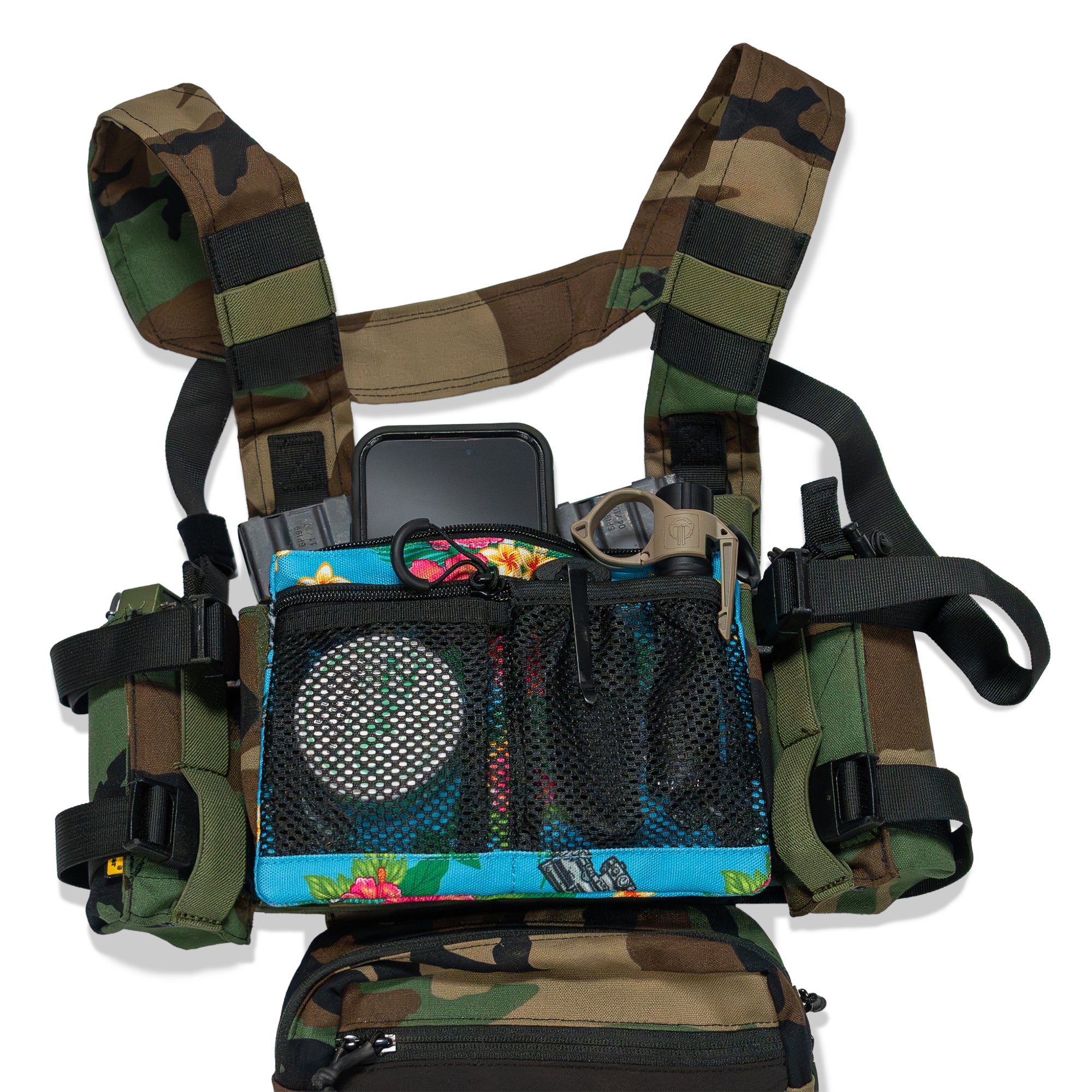 Admin Quick Attach RFID Tactical Pouch + Velcro Mount | Combat Iron®