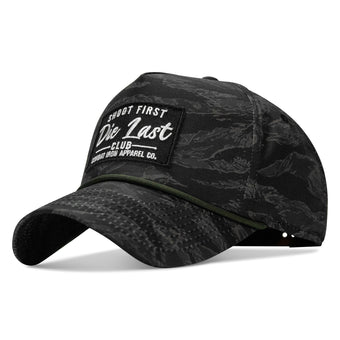 Shoot First Die Last Club Patch Weekender Snapback