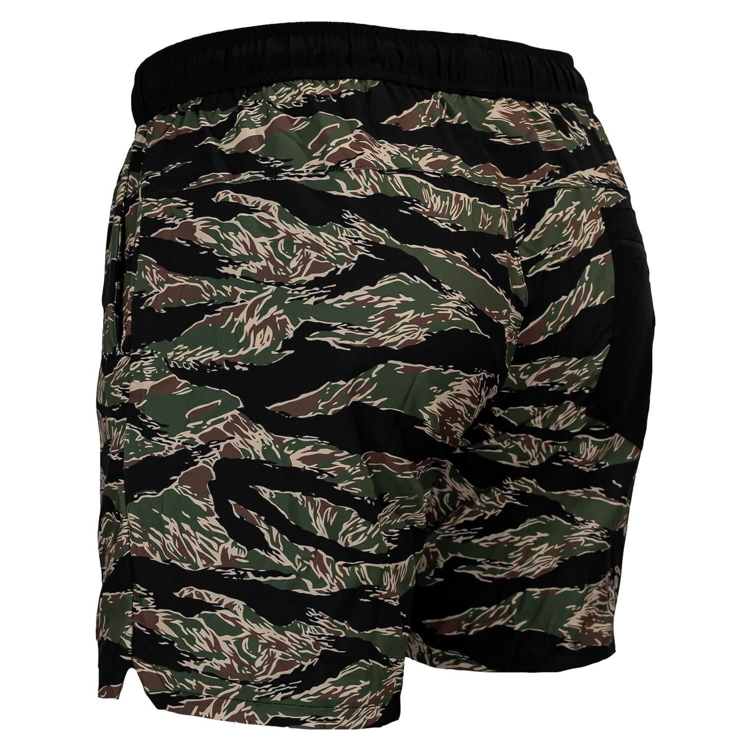 Tiger Stripe Camo Men's Hybrid Shorts | Combat Iron Apparel Co.