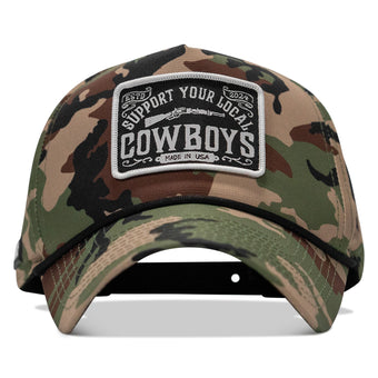 Support Your Local Cowboys Patch Weekender Snapback