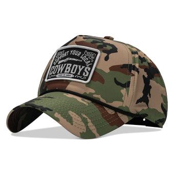 Support Your Local Cowboys Patch Weekender Snapback