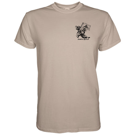 Tread On These Nuts Patriotic Men's T-Shirt - Combat Iron Apparel Co.