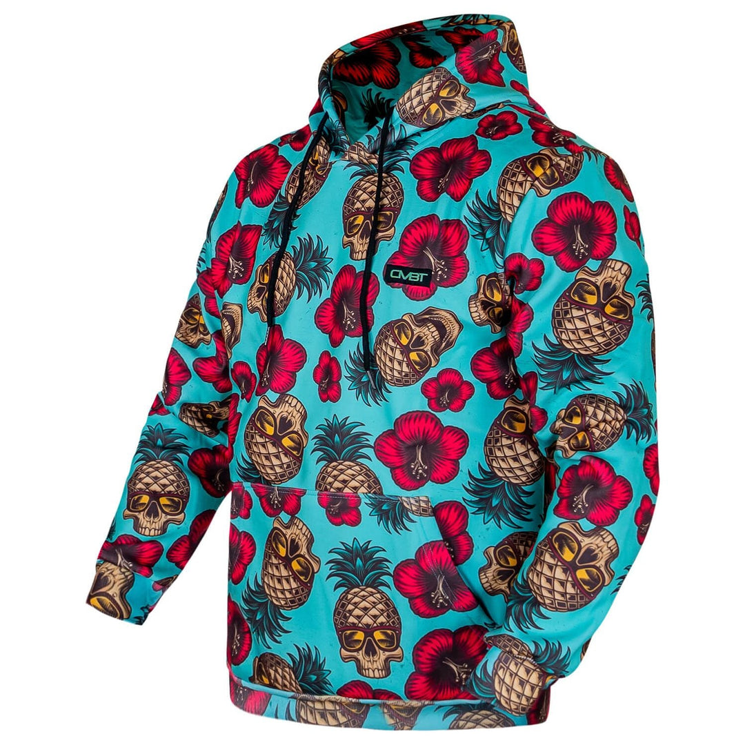 Patterned Fleece Lined Hoodie