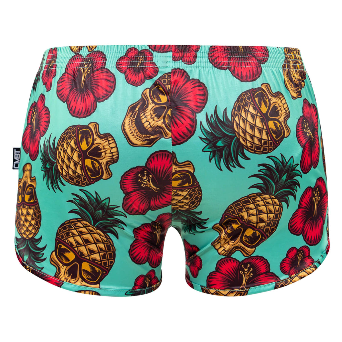 Ranger Panty Mil Style Silkies Training Shorts | 2.5" - Combat Iron Apparel Co. #color_teal-pineapple-express