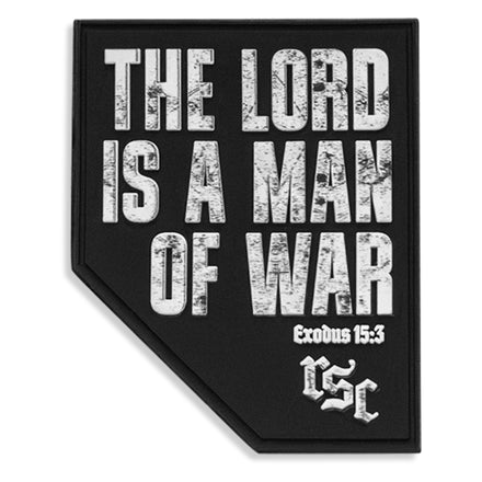 The Lord Is A Man Of War PVC Patch
