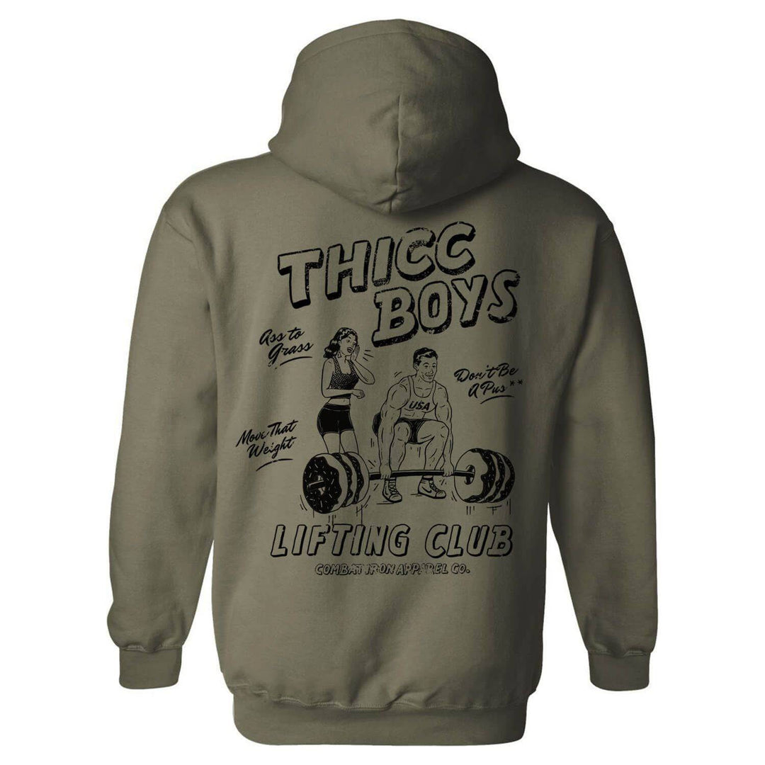 Thicc Boys Lifting Club Men's Hoodie