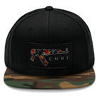 black / woodland bdu
