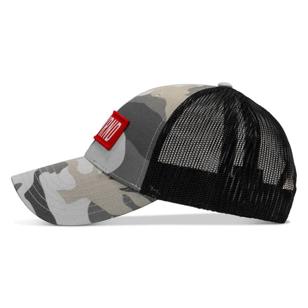 Ungovrnd Red Patch Snapback Hat - Combat Iron Apparel Co.