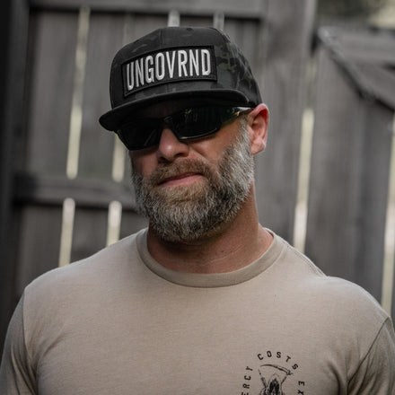Ungovrnd Oversized Patch Flatbill SnapBack Hat