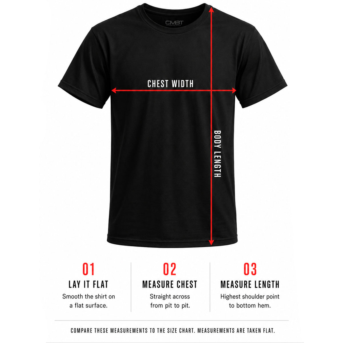 Graphic Tee Sizing